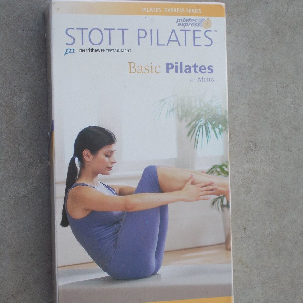 Stott Pilates Basic Palates VHS Tape